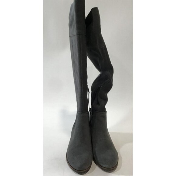 Vince Camuto Kochelda 2 Over The Knee Boot  sz 8 Wide Calf Graystone Verona - Picture 4 of 13